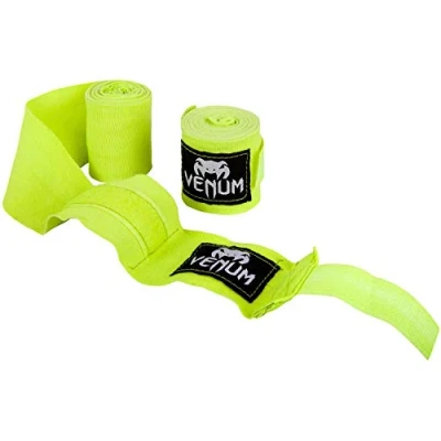 Image of Venum Unisex Adult Kontact Boxing Handwraps, Neo Yellow, 4m
