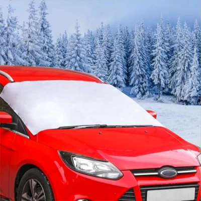 Image of Taylor &amp; Brown Magnetic Car Windscreen Cover, Snow UV Ice Protection Windshield Cover with 4 Magnets Pouch, Sun Shade Protector Frost Guard Fit for Cars in All Weather (162 x 96cm)