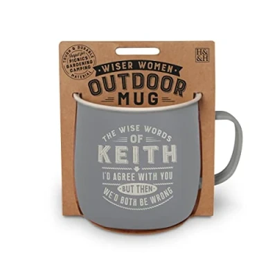 Image of History &amp; Heraldry Personalised Outdoor Mug (Keith)