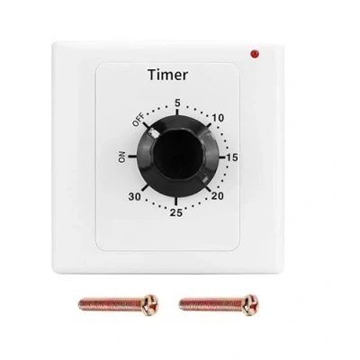 Image of Switian AC 220V 15A 30 Min High Power Pump Mechanical Timer Time Switch Countdown Control (30 Min)