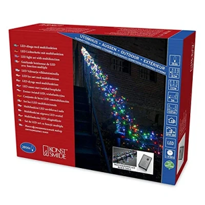 Image of Konstsmide Cluster Lights : 2016 LED Multifunction Multicoloured 3866 500