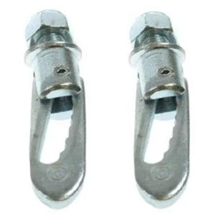 Image of 2 x Antiluce fasteners bolt on 19mm dropcatch zinc plated Pt no. LMX1983