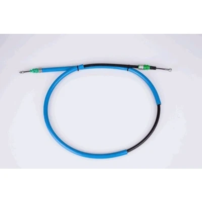 Image of 7700312837 Brake Cable HELLA 8AS 355 665 721 1495, 1365mm RENAULT: TRAFIC 2 Kasten, Bus, 2, VAUXHALL: Vivaro Van, Minibus