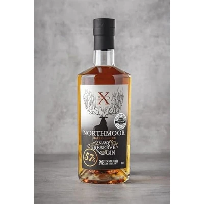Image of Northmoor Gin, Hand Crafted and Distilled by Exmoor Distillery, Craft Gin Gift (Northmoor Reserve 70cl Bottle)