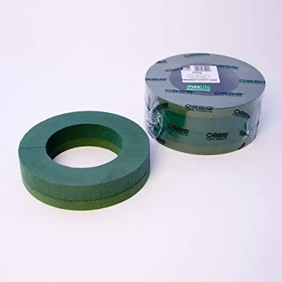 Image of Pack of 2 Oasis Foam Wreath Rings 10&quot; (25cm)