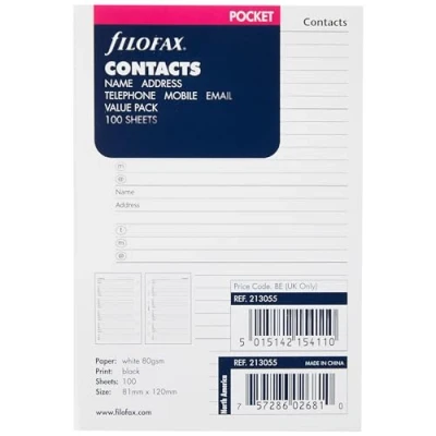 Image of Pocket Name / Address Numbers value pack