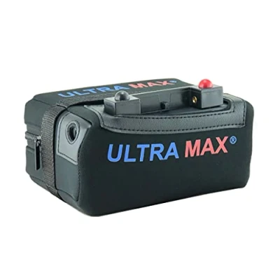 Image of ULTRA MAX Ultramax 18 27 Hole Lithium Phosphate (LiFePO4) Golf Battery for Hillman with a built in USB Port