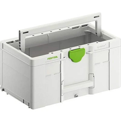 Image of Festool 204868 Systainer Toolbox,White,green,Sys3 Tb L 237