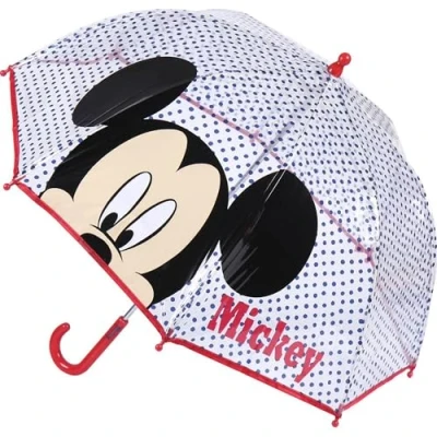 Image of Cerda Disney Mickey Mouse Bubble Design Umbrella for Kids to Protect Against Severe Weather Elements