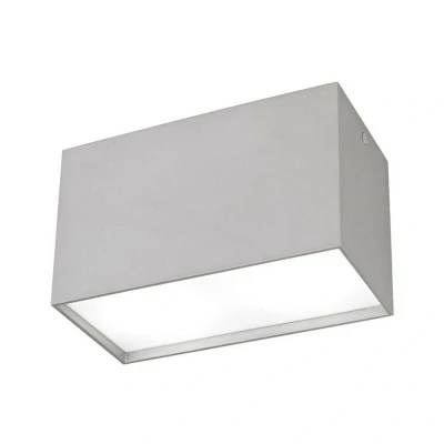Image of Fusion Flush Rectangular 2 x GU10, Silver
