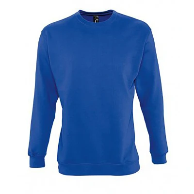 Image of SOLS Unisex Supreme Sweatshirt (Royal Blue) Size Small