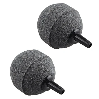 Image of HALJIA 2PCS 40 mm Fish Tank Ball Bubble Air Stones Diffuser for Aquarium Hydroponics Pump