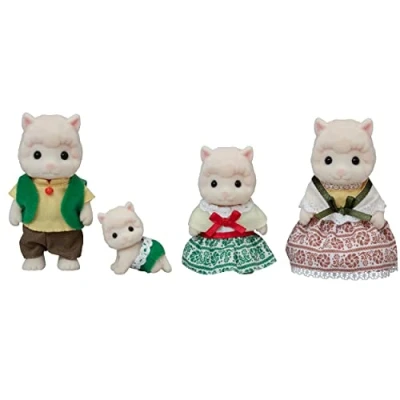 Image of Sylvanian Families Wooly Alpaca Family