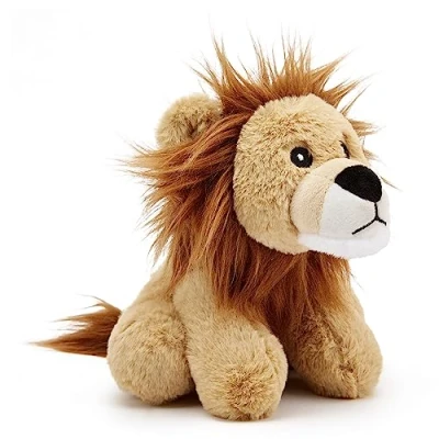 Image of Zappi Co Ultra Soft Lion Plush Toy (20cm Length) 100% Recycled, Eco Friendly, Newborn Gift, Realistic Lifelike