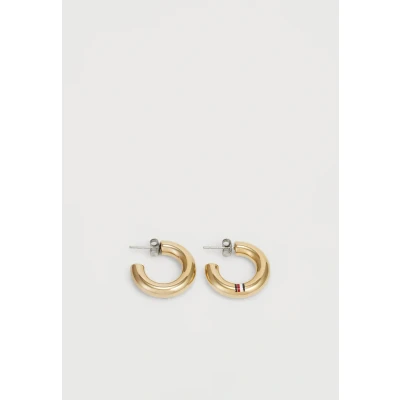 Image of Tommy Hilfiger Circles Earrings goldcoloured, Women&#039;s, Size: One Size, Gold coloured