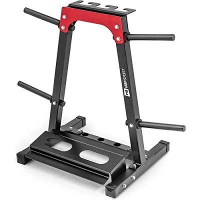 Image of HOP SPORT Rack Stand HS 1008A for Barbells Dumbbells and Weights Practical Barbell Storage Multifunctional Holder Load capacity up to 300 kg