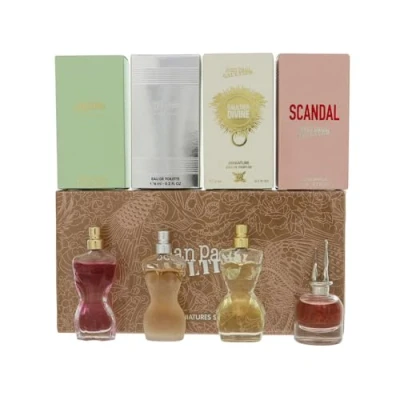 Image of Jean Paul Gaultier Miniatures Gift Set 6ml Scandal EDP + Divine Classique EDT La Belle