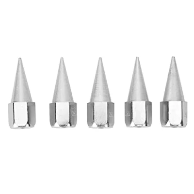 Image of 5PCS Grease Gun Nozzle Tips Replacement Metal Tip Lubrication Fitting