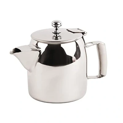 Image of Olympia Cosmos Tea Pot Stainless Steel 12Oz Infuser Innovative New Features
