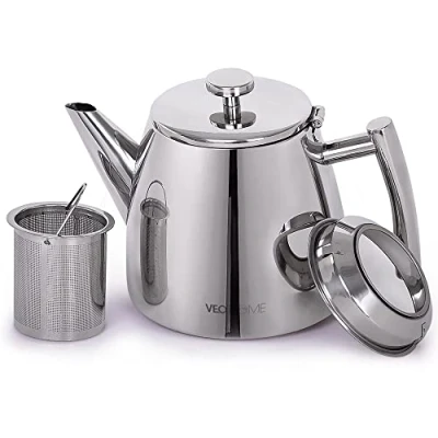 Image of Stainless Steel teapot with Infuser 500 ml Keeps Your Tea hot Thanks to its Double Wall