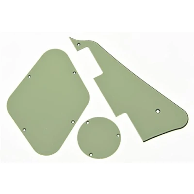 Image of KAISH Mint Green 3 Ply LP Pickguard &amp; Rear Plate Switch Cavity Covers for Epiphone Les Paul