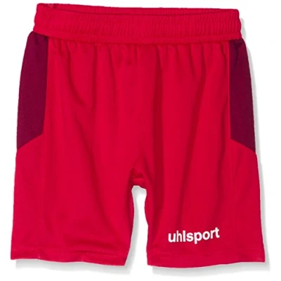 Image of uhlsport Men Goal Shorts Red/Bordeaux, 3X Large