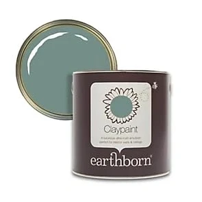 Image of Earthborn Claypaint, Splashing 5L Eco Friendly, Natural, Breathable Paint, For Walls and Ceilings, Matt Finish, Emulsion Paint