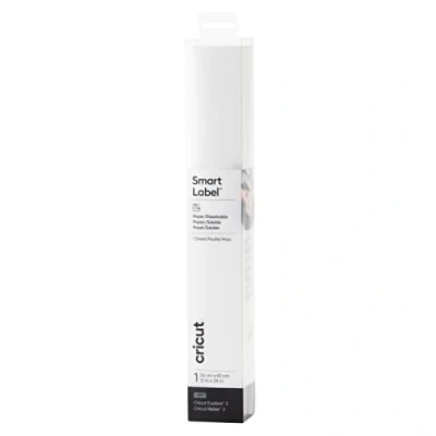 Image of Cricut Smart Label Paper (Dissolvable) White 33cm x 61cm (13&quot; 24&quot;) for Explore 3 and Maker
