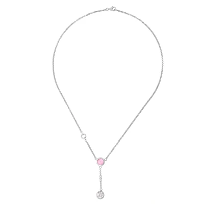 Image of Orphelia WoMens 925 Sterling Silver Necklace ZK 2750 One Size
