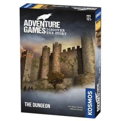 Image of Thames &amp; Kosmos Adventure Games: The Dungeon, Cooperative Card Games For Adults and Kids, Board Game Night, 1 to 4 Players, Age 12+