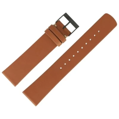 Image of Skagen Watch Strap 20 mm Leather Brown SKW6216 LB