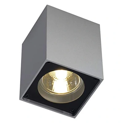 Image of SLV Altra DICE/spot, floodlight, Spotlight, Ceiling, Surface Mounted, Indoor Lighting / GU10 35W Grey, Aluminium, 35 W