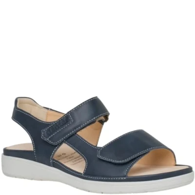 Image of Ganter Women&#039;s Gina Sandal, Dark Blue, 6.5 UK