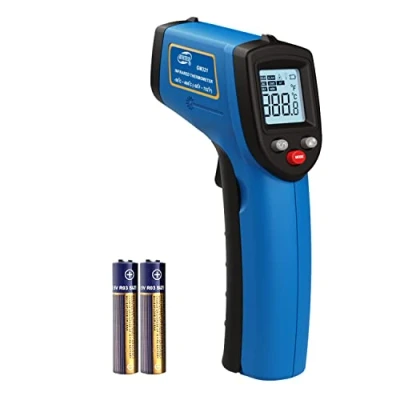 Image of BENETECH Infrared Thermometer 58℉ to 752℉ Non Contact Digital Laser Surface Temperature Gun for Kitchen Pizza Oven Cooking Food BBQ Frying Meat