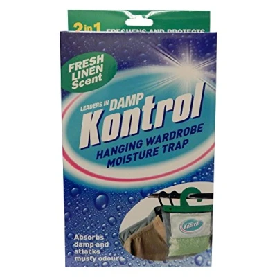 Image of Kontrol Hanging Wardrobe De Humidifier Moisture Trap Linen Fresh Fragrance