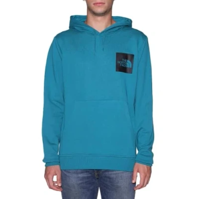 Image of THE NORTH FACE Fine Hooded Sweatshirt Harbor Blue XXL