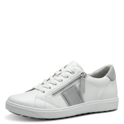 Image of Jana Women&#039;s 8 23676 42 Sneaker, White Grey, 5 UK
