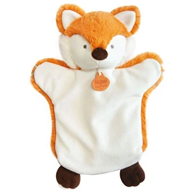 Image of Doudou marionnette Renard 25 cm