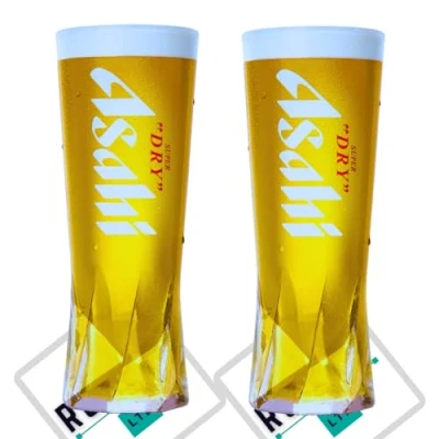 Image of Roxley Asahi X2 Half Pint Glass Glasses 28cl