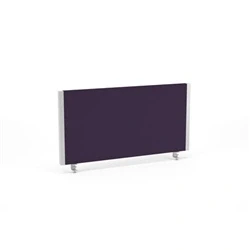 Image of Impulse/Evolve Plus Bench Screen 800 Bespoke Tansy Purple Silver Frame