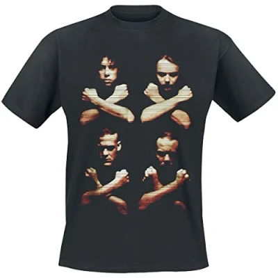 Image of Rockoff Trade Metallica &#039;Birth Death Crossed Arms&#039; (Black) T Shirt (Medium)