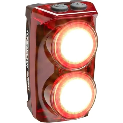 Image of Cygolite Hypershot 250 Lumen Bike Tail Light 7 Night &amp; Daytime ModesUser Adjustable Flash Speeds Compact DurableIP64 Water ResistantSecured Hard MountUSB RechargeableGreat for Busy Streets
