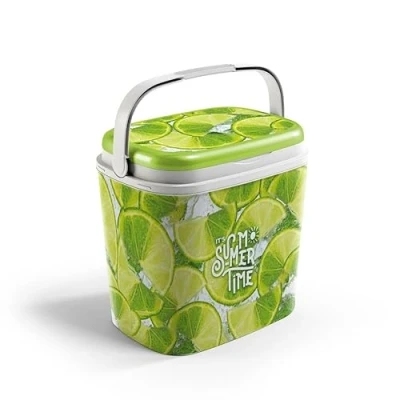 Image of URBNLIVING 27L Large Portable Insulated Outdoor Camping Travel Cooler Box With Handle Perfect for and Travel, Keeping Your Drinks Cold Refreshing
