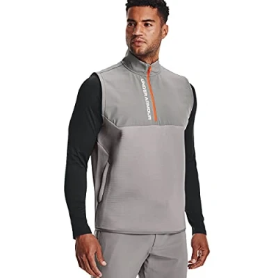 Image of Under Armour Mens Storm Daytona Golf Vest Grey Wolf M