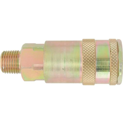 Image of Kobe 1/4&quot; BSPT Male Slim Profile Coupling