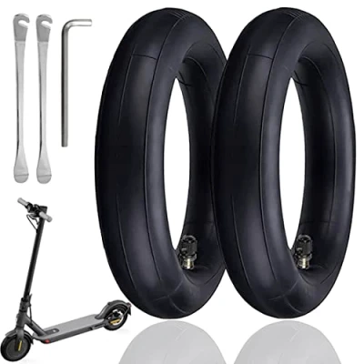 Image of OUXI 2 Inner Air Tires for Xiaomi M365 Scooter 8 1/2x2, 8.5 Butyl Rubber Double Thickness Front/Rear Wheel Replacement Chamber Electric