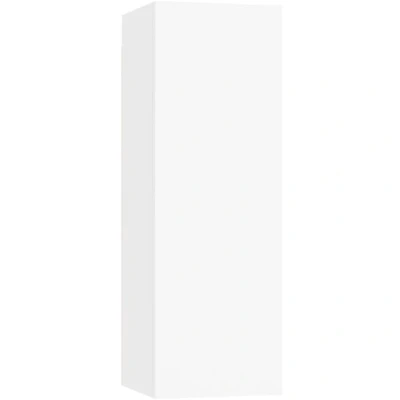 Image of vidaXL TV Cabinet White 30.5x30x90 cm Engineered Wood