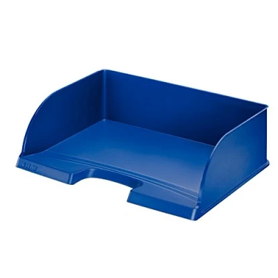 Image of Leitz A4 Landscape Letter Tray, Jumbo, Blue, Plus Range, 52190035