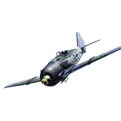 Image of TAMIYA TAM61095 1/48 Focke Wulf FW190 A 8/A 8 R2 Plastic Model Airplane Kit Military, multicoloured