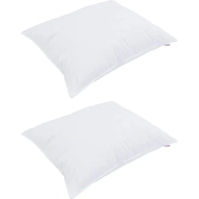 Image of vidaXL Duvet with Pillow 3 pcs White 200 x 220 cm Microfibre